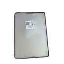 keeeper Stapelkorb, Rutschfest, DIN A4, 36x26,5 x7 cm, Jonas, transparent/Taupe