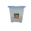 keeeper cornelia 24l, Aufbewahrungsbox mit blauem Deckel...