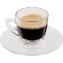 Scanpart Espressotassenset, 2 Espressotassen mit Untertassen, aus Glas, Nr. 2700000074