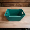 Keeeper Aufbewahrungsbox Lotta, 12L, Lifestyle-Box, ca. 35,5 x 23,5 x 20 cm, Dunkelgrün