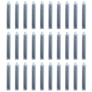 300 Stk. Abbrechklingen 9mm, Ersatzklingen Cutterklingen Abbrechklinge für Cuttermesser Teppichmesser