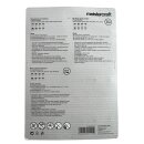Meistercraft Handbrause 8 Funktionen, Gartenbrause, Spritzpistole 4-tlg., Gartenschlauch Zubehör, Adapter