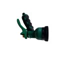 Meistercraft Handbrause 8 Funktionen, Gartenbrause, Spritzpistole 4-tlg., Gartenschlauch Zubehör, Adapter