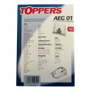 Toppers AEG 01, Gr. 28, V 31, P 60, 4 Staubsaugerbeutel...