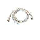 SAT Antennenkabel 2x F-Stecker, weiss, 1,5 m, F-Anschlusskabel