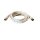 SAT Antennenkabel 2x F-Stecker, weiss, 1,5 m, F-Anschlusskabel
