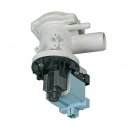 Ablaufpumpe mit Pumpenstutzen und Filter, Pumpe, Laugenpumpe für Waschmaschine passend Bosch Siemens 141326