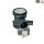Ablaufpumpe mit Pumpenstutzen und Filter, Pumpe passend für Bosch Siemens 141120, 142184, 141283