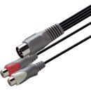 Scanpart Audiokabel Adapter 5 pol. DIN auf 2x...