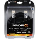 Scanpart Profi Q 5m HDMI-Kabel mit Ethernet 24k vergoldet