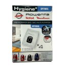 Rowenta 4 Staubsaugerbeutel Hygiene+Anti-Geruch -...