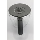 Glaskanne, Kaffeekanne, Glaskrug, Kanne mit Deckel grau für Bosch TKA6.., Siemens TC 6... - Nr.: 647066 -AUSLAUF-