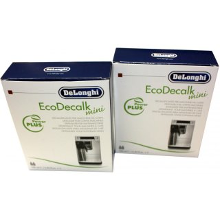 DeLonghi Entkalker EcoDecalk mini Doppelpack 4x 100ml für Kaffeevollautomaten, Kaffeemaschinen - Nr.: 5513292821 Nokalk