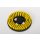 daniplus© gelbe Polierscheibe Z18 passend für Hoover F38PQ Bohnermaschine - Nr.: 35600708