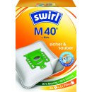 5 Pakete Swirl M40 EcoPor-Filter für Miele & Hoover Staubsauger Typ: G/N