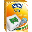 3 Pakete Swirl Staubsaugerbeutel S70 / S 70 EcoPor für Siemens / Bosch Typ: K