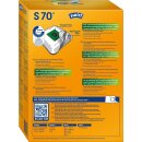 4 Pakete Swirl Staubsaugerbeutel S70 / S 70 EcoPor für Siemens / Bosch Typ: K