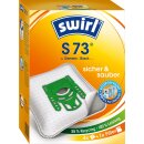 5 Pakete Swirl Staubsaugerbeutel S73 / S 73 EcoPor...