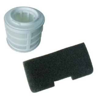 Candy Hoover Filterset, Filterkit, Vormotorfilter, Abluftfilter U66 für Staubsauger - Nr.: 35601328