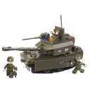 Sluban B0287 Kampfpanzer, Militärpanzer, Panzer 219...