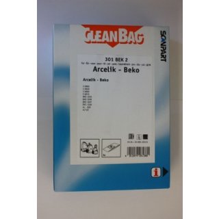 CleanBag Staubsaugerbeutel 301BEK2 für Arcelik - Beko Altus