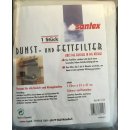 1x Santex Dunstfilter, Fettfilter Universal für Dunst - Abzugshaube, 1 Stück à 57 x 47cm