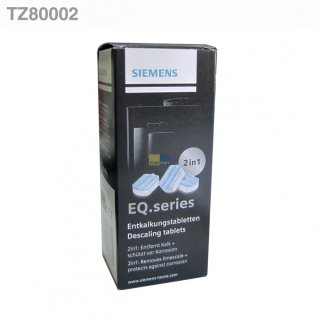 Kaffeemaschinen Entkalker Tabs Siemens TZ80002 für Kaffeeautomaten der Serien EQ.5, EQ.6, EQ.7, EQ.8 - Nr.: 576693  -AUSLAUF-